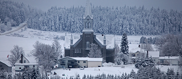 Hiver à Saint-Herménégilde